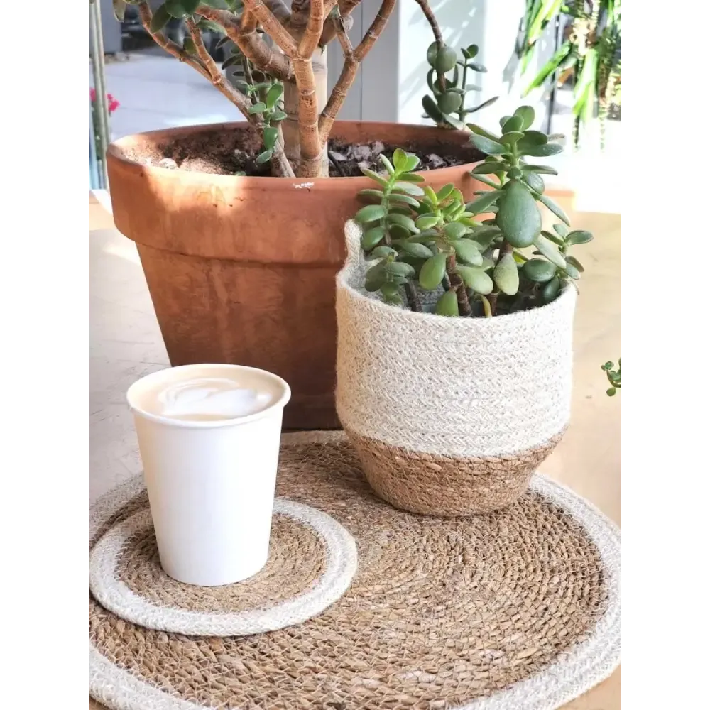 Amari Loop Bin Sustainable Wall Basket by Fair Trade Artisans