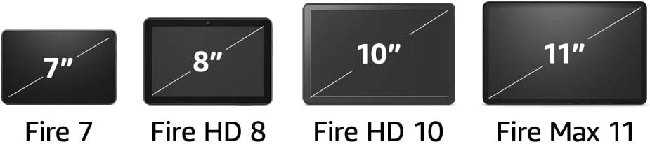 Amazon Fire HD 8 tablet, 8” HD Display, 3GB memory, 32GB, designed for portable entertainment, Black, (2024 release)