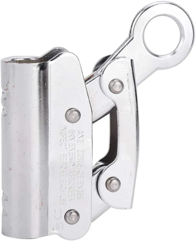 Anti Fall Self Locking Equipment, 6Kn Alloy Steel Self Locking Rope Grab, Self Locking Equipment Aerial Working Safety Rope Anti Drop Tool