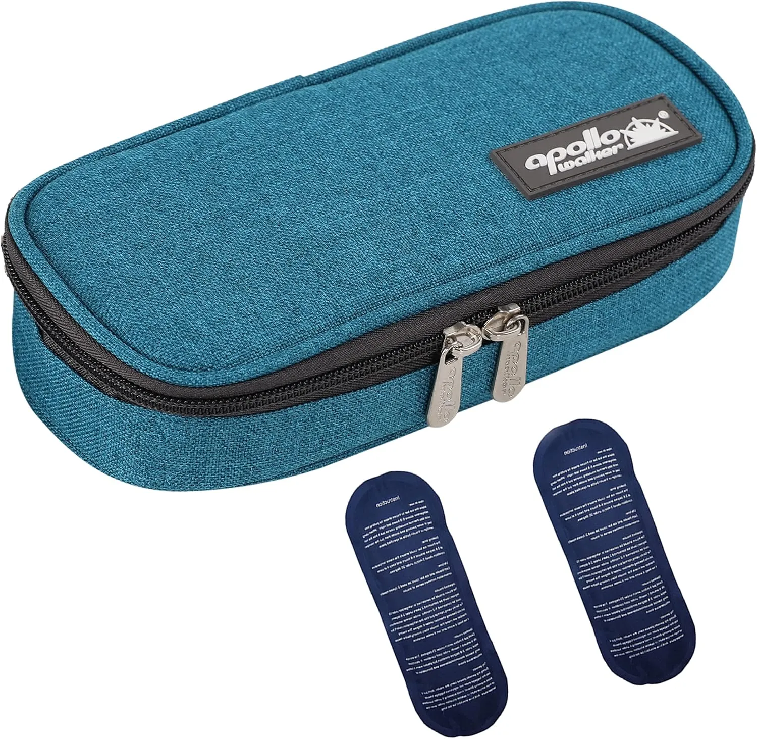 apollo walker Insulin Cooler Travel Case Diabetic Medication Cooler (Teal)