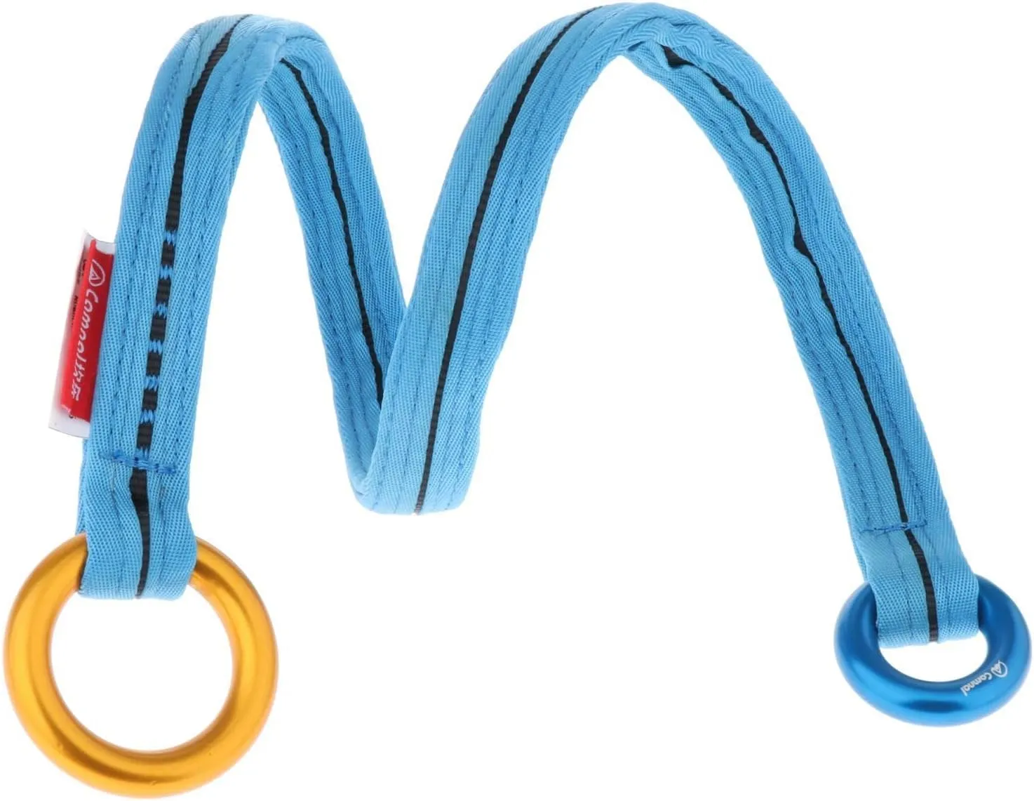 Arborist Friction Saver Retrievable Anchor Climbing Rope Heavy Duty Camp Cambium Saver for Rock Climbing Outdoor Exploring, Blue 90cm