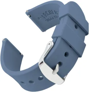 Archer Watch Straps - Soft Silicone Quick Release Watch Bands