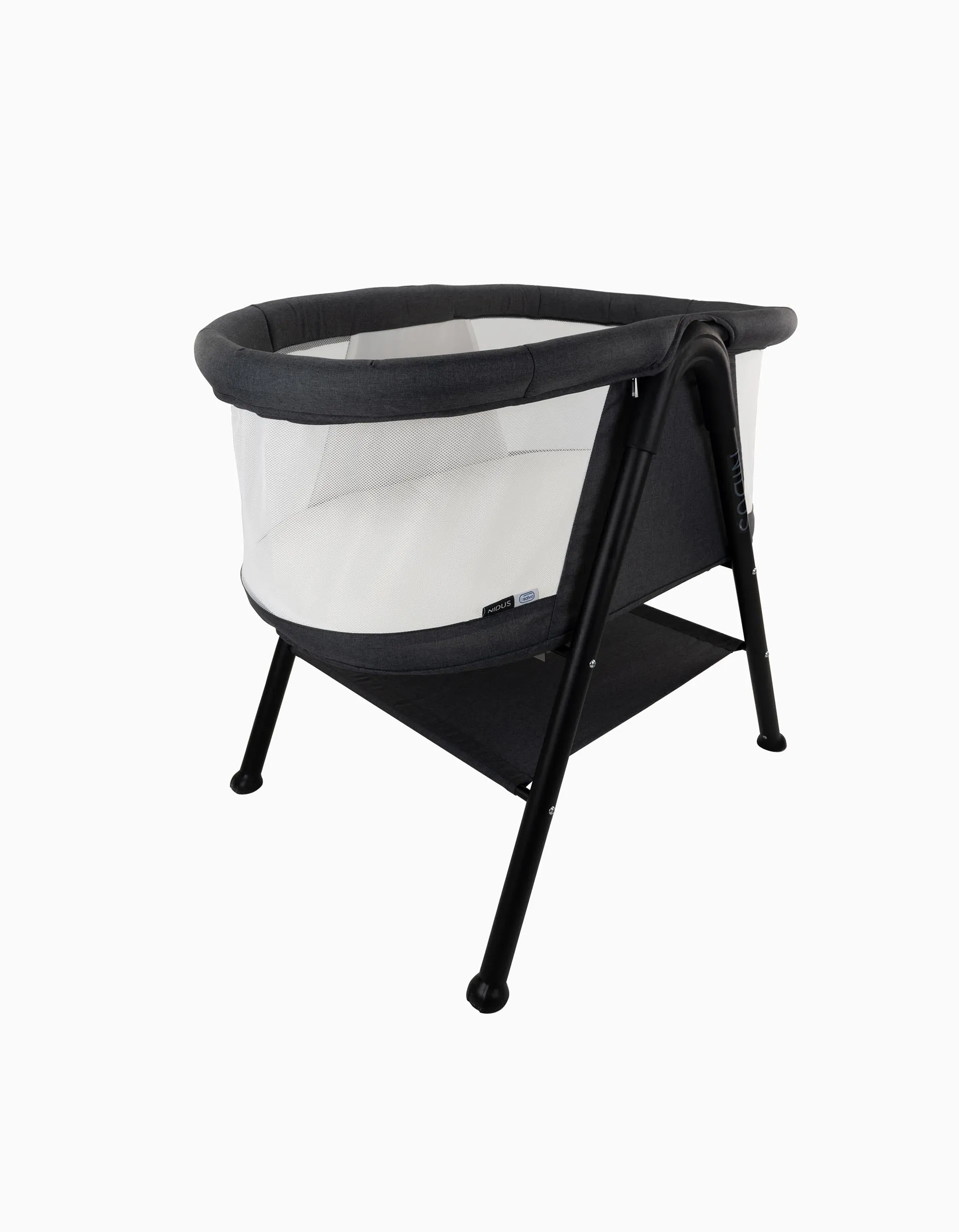 Asalvo Nidus Minicuna Cot, Grey