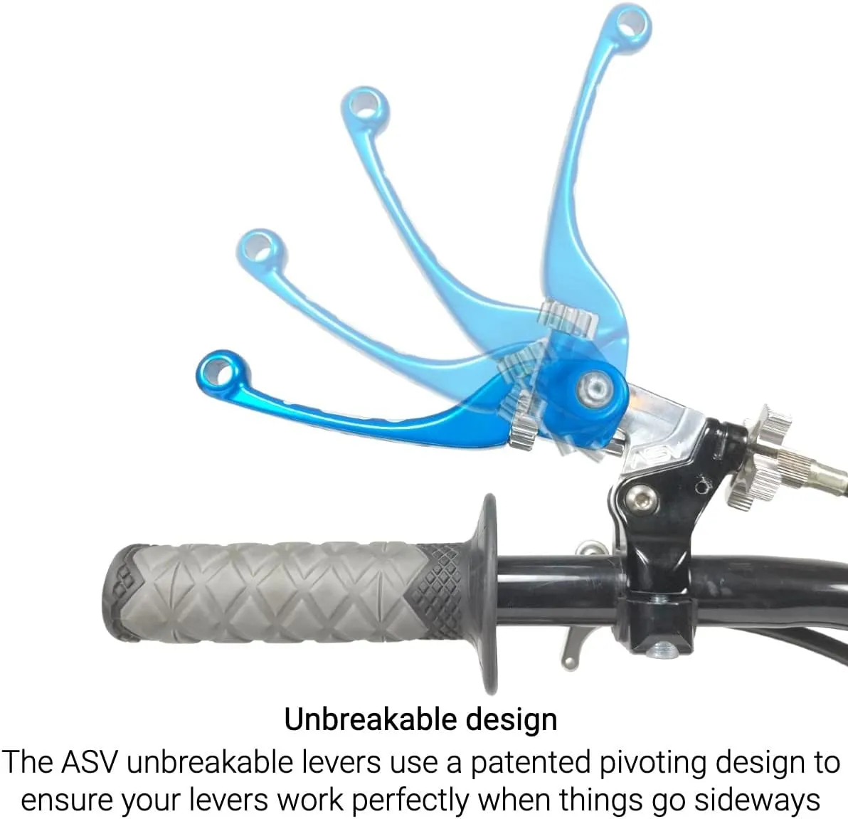 ASV Unbreakable F4 Off-Road Dirt Brake Lever # BDF410 - Orange
