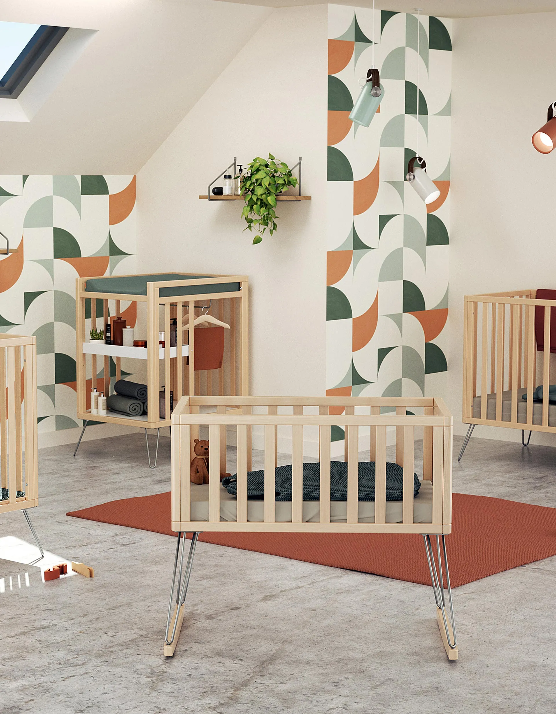 At4 Only Cot, Natural