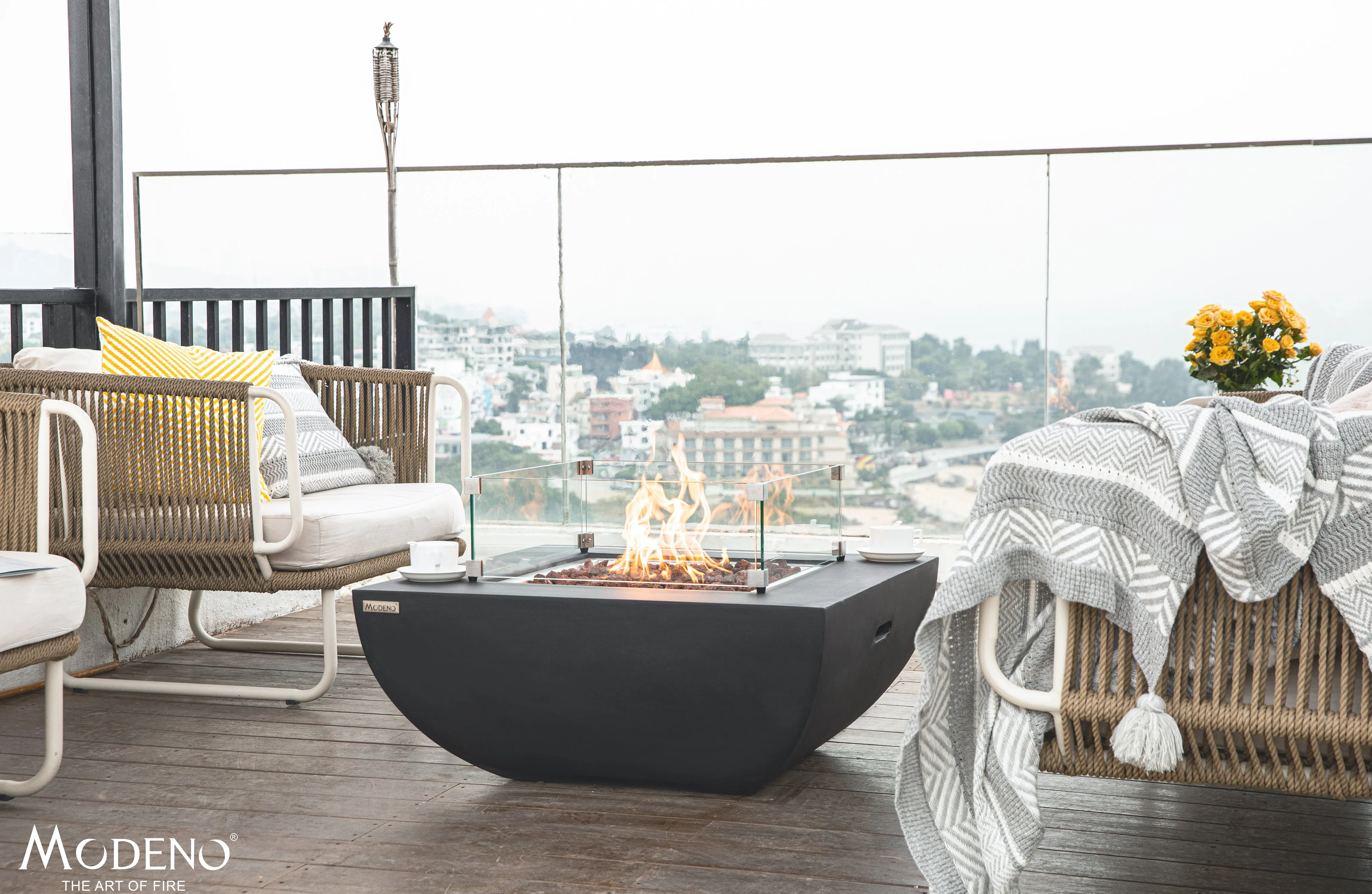 Aurora Fire Table - Modeno (OFG114)