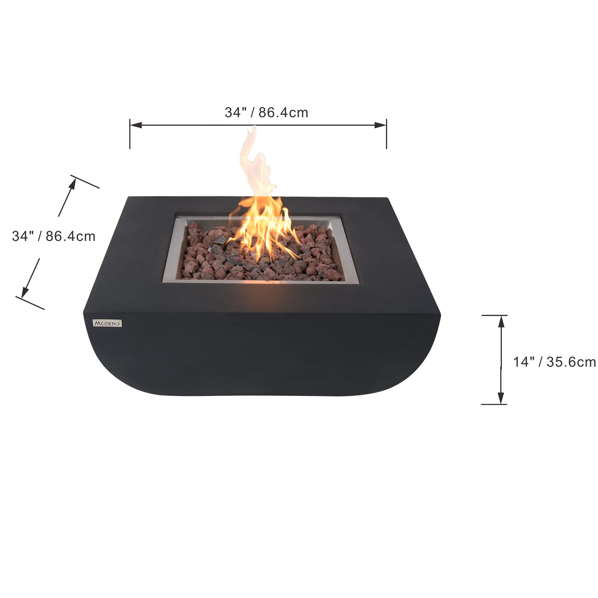 Aurora Fire Table - Modeno (OFG114)