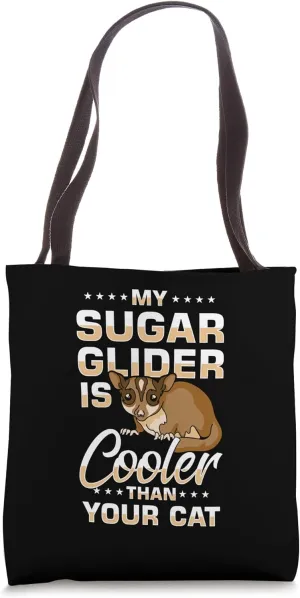 Australia Marsupial Wildlife Animal Lover Sugar Glider Tote Bag
