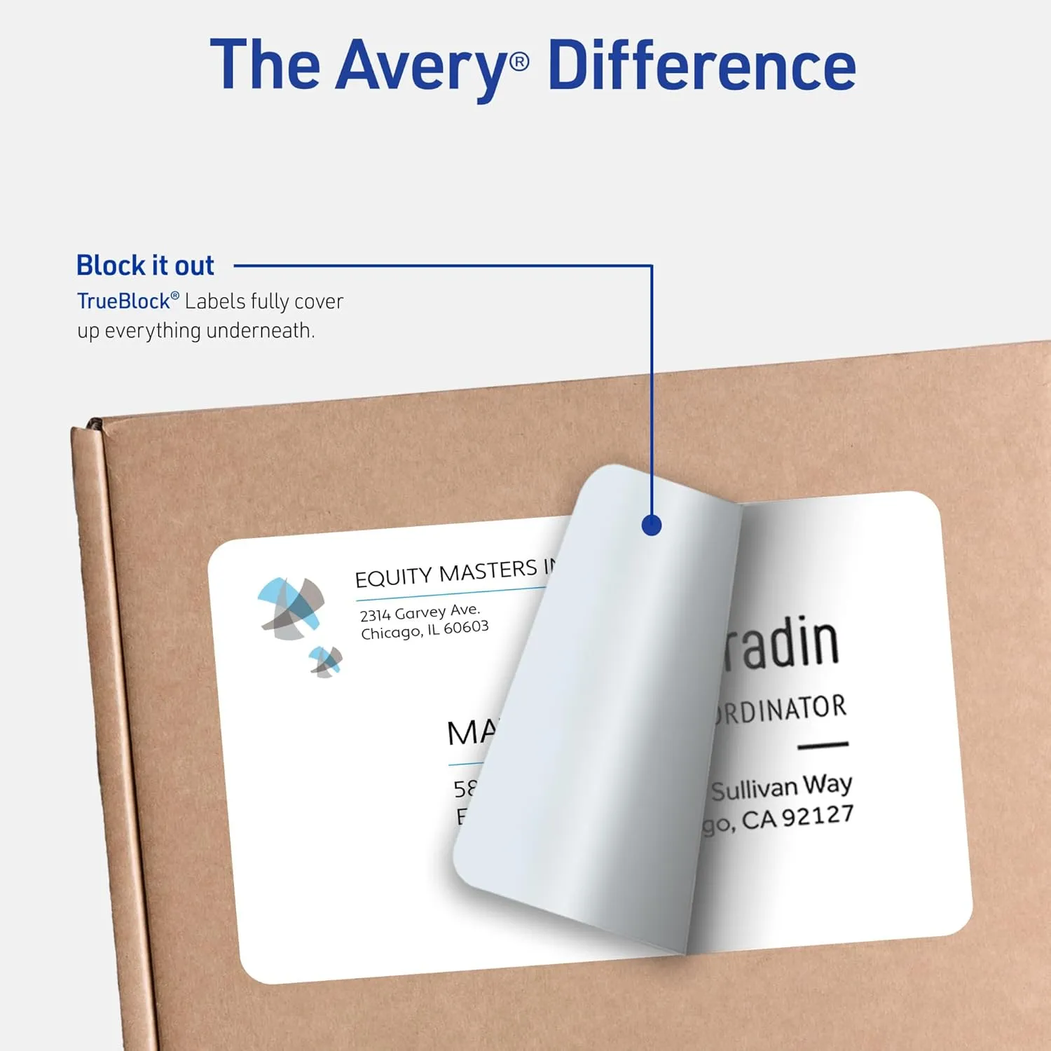 Avery Half Sheet Printable Shipping Labels, 5.5" x 8.5", White, 500 Blank Mailing Labels, Great for Packages, Product Merchandising, Organization, and More (95930)