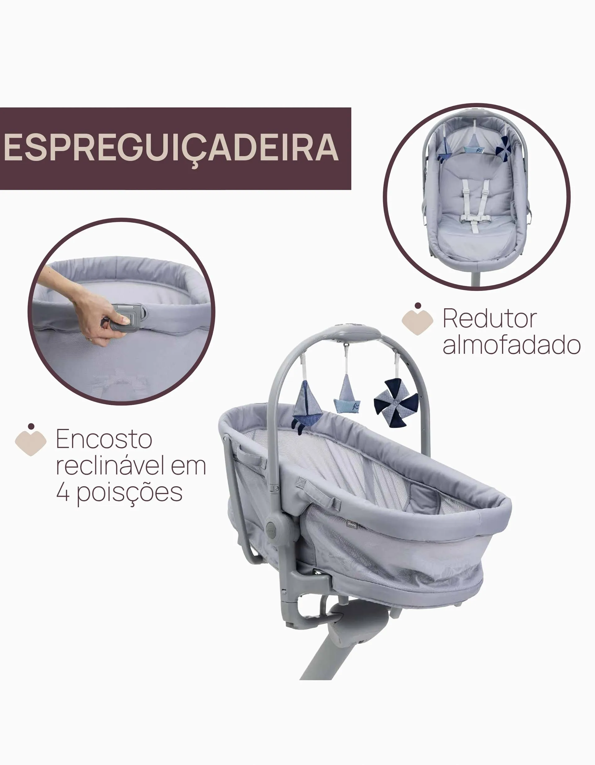 Baby Hug Pro 5 in 1 Chicco, Earl Grey
