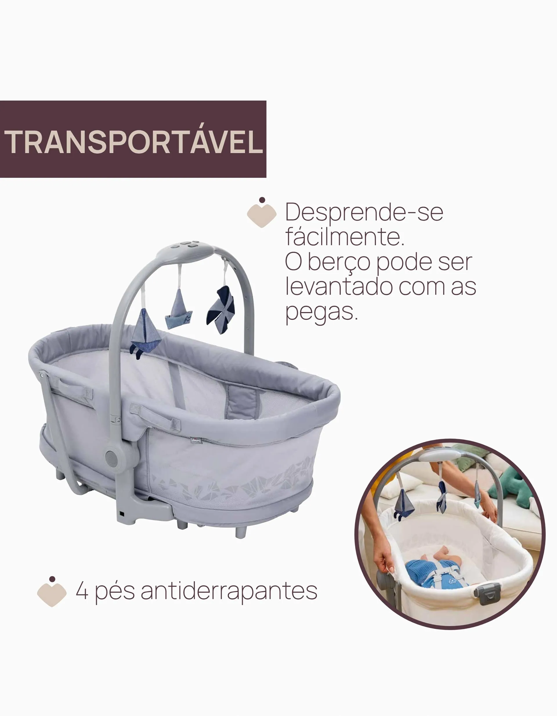 Baby Hug Pro 5 in 1 Chicco, Earl Grey