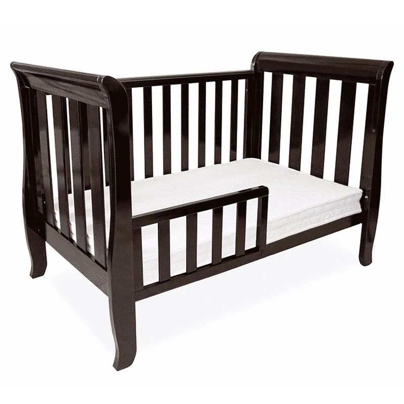 Babyhood Classic Sleigh Cot English Oak