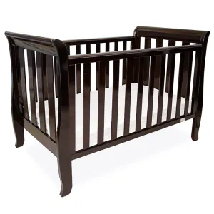 Babyhood Classic Sleigh Cot English Oak