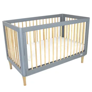 Babyhood Riya Cot Grey Beach