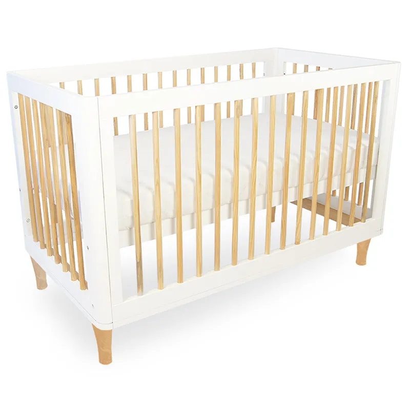 Babyhood Riya Cot White Beach