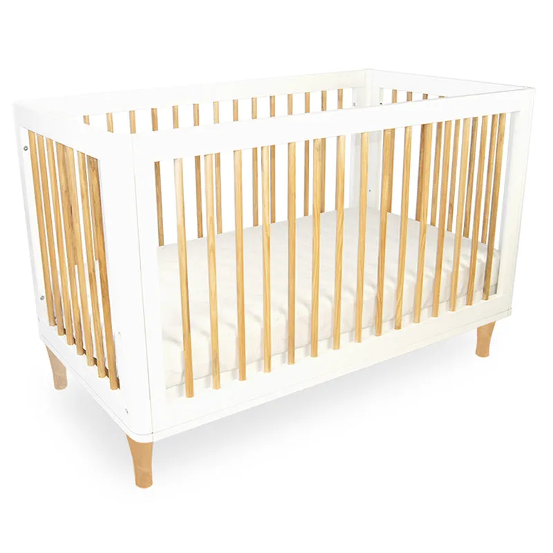 Babyhood Riya Cot White Beach