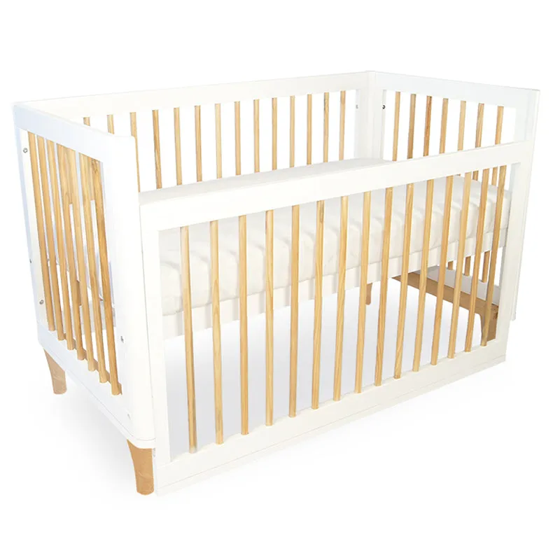 Babyhood Riya Cot White Beach