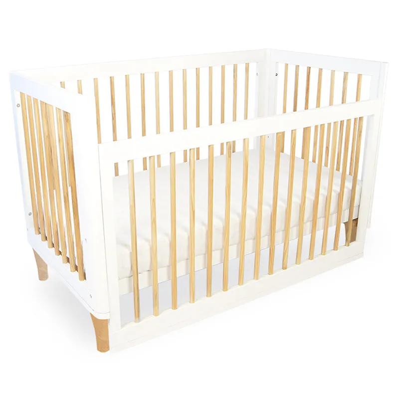 Babyhood Riya Cot White Beach