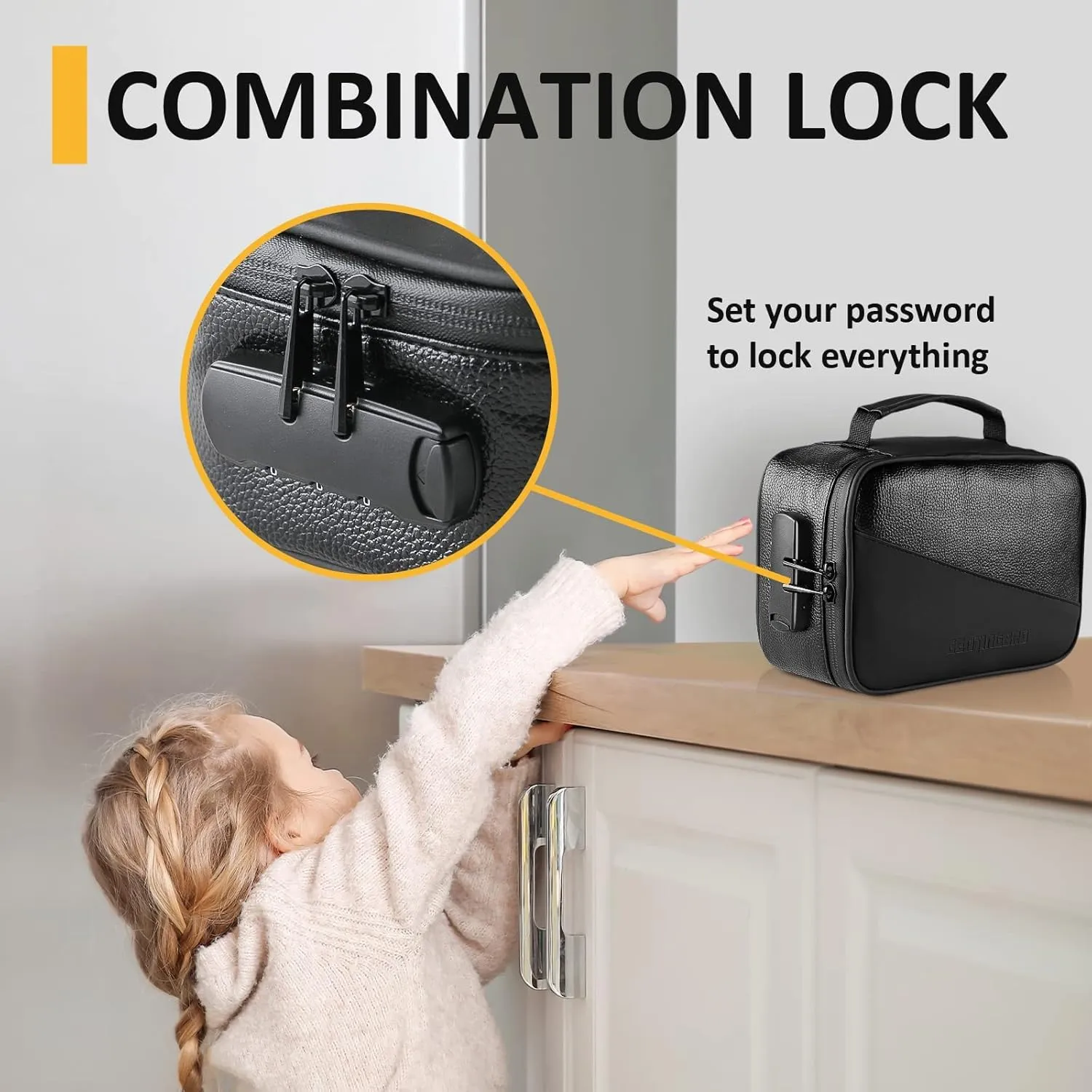 Bag with Combination Lock Travel Bag with Lock
