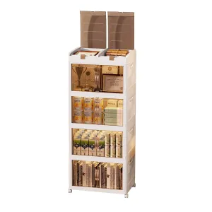Bathroom Organizers and Storage Cube Closet Organizer Plastic Storage Bins with Lids Toy Organizer