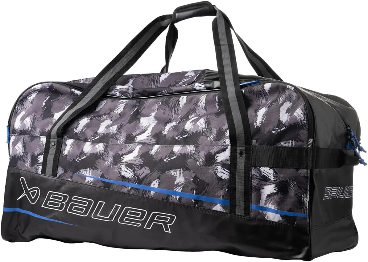 Bauer Hockey Premium Carry Bag '24 (Pattern Print, Senior/Large (35"x20"x18"))