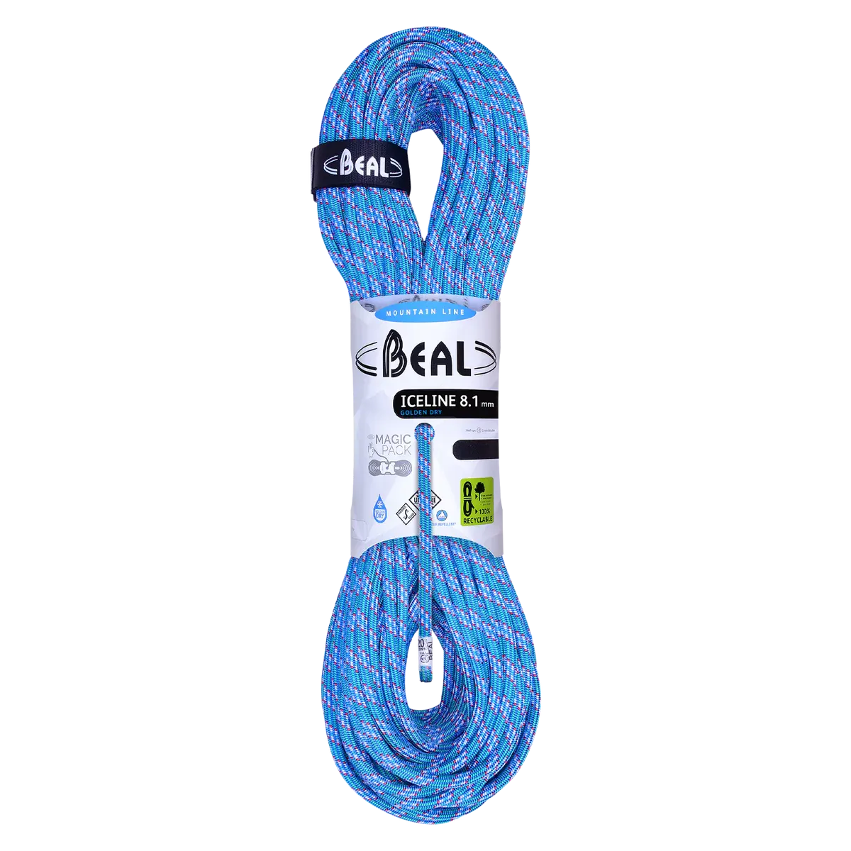 Beal Ice Line 8.1mm Unicore - Golden Dry
