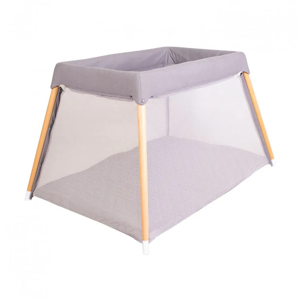 Bebe Care Zuri Timber Travel Cot
