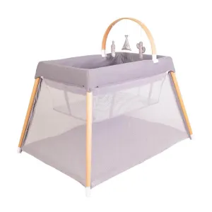 Bebe Care Zuri Timber Travel Cot