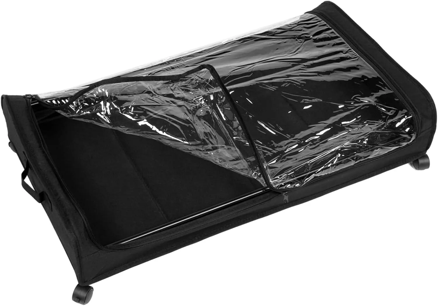 Bed Storage Container with Wheels Drawers Bed Space Saving Storage Easy to Move Sturdy Iron Shelf