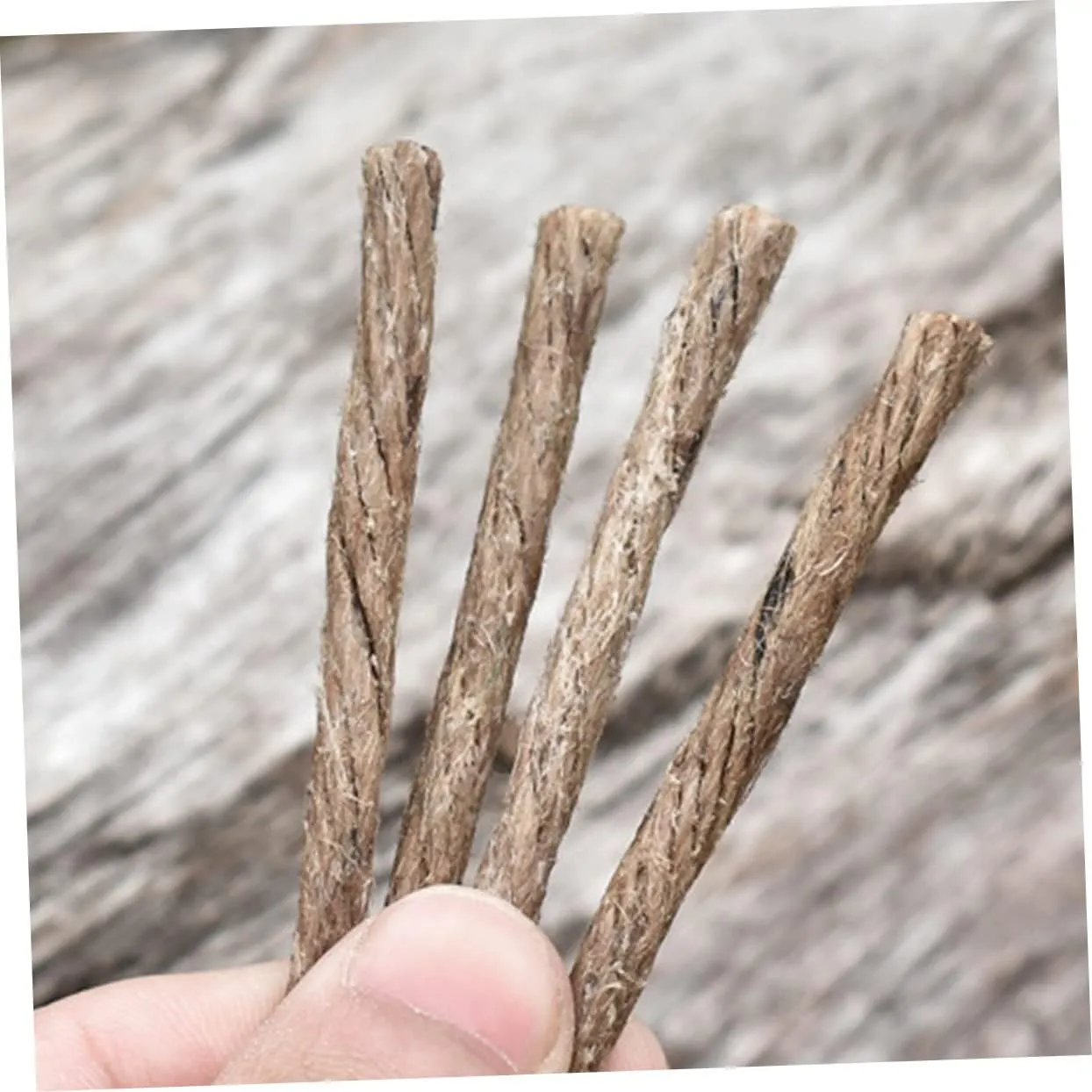 BESPORTBLE 2sets Camping Supply Fire Rope for Tarp Portable Rope Outdoor Survival Gadgets 30pcs*2