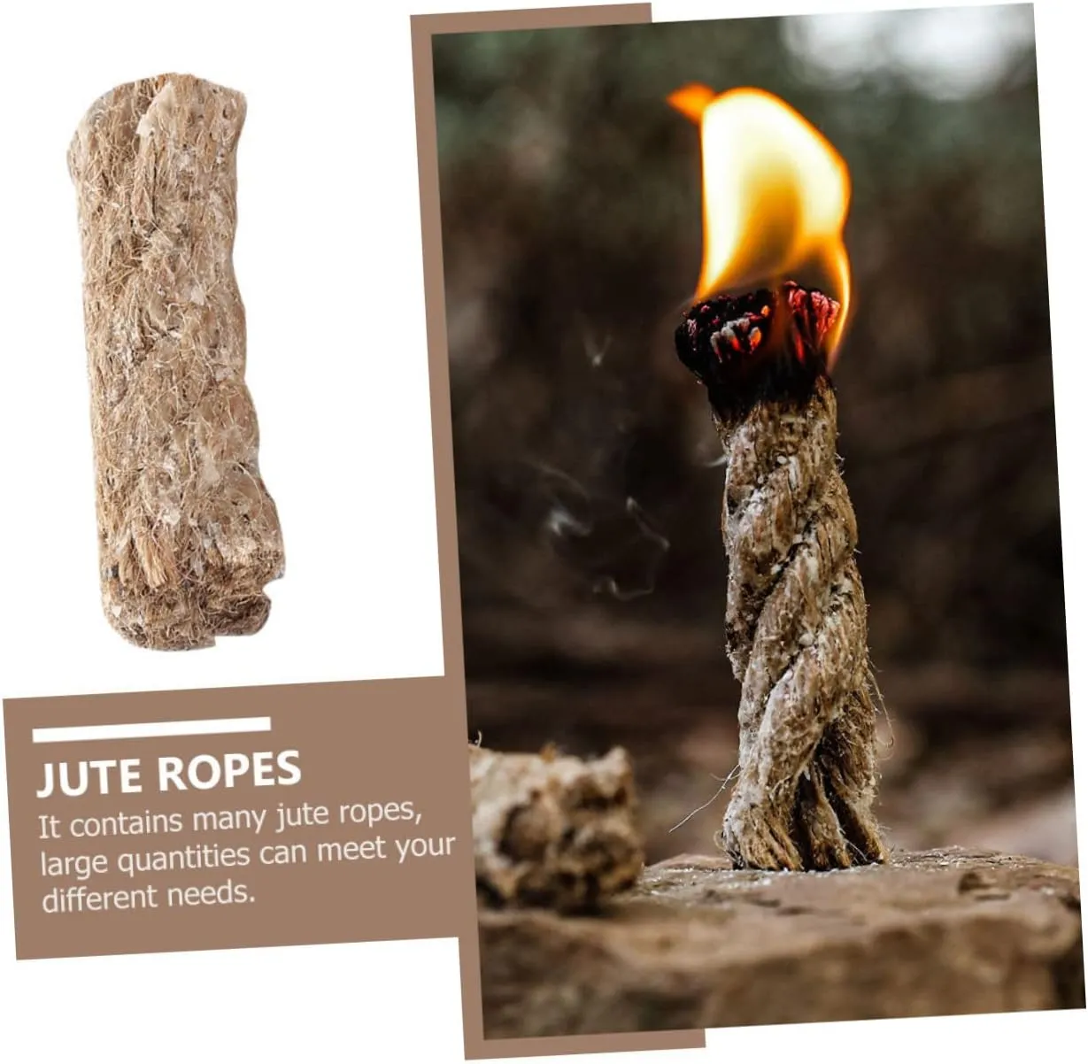 BESPORTBLE Kindling Grabber Fire Starter Cord Survival Gear Blower Fire Starter Lighter Fire Stick Survival Rope