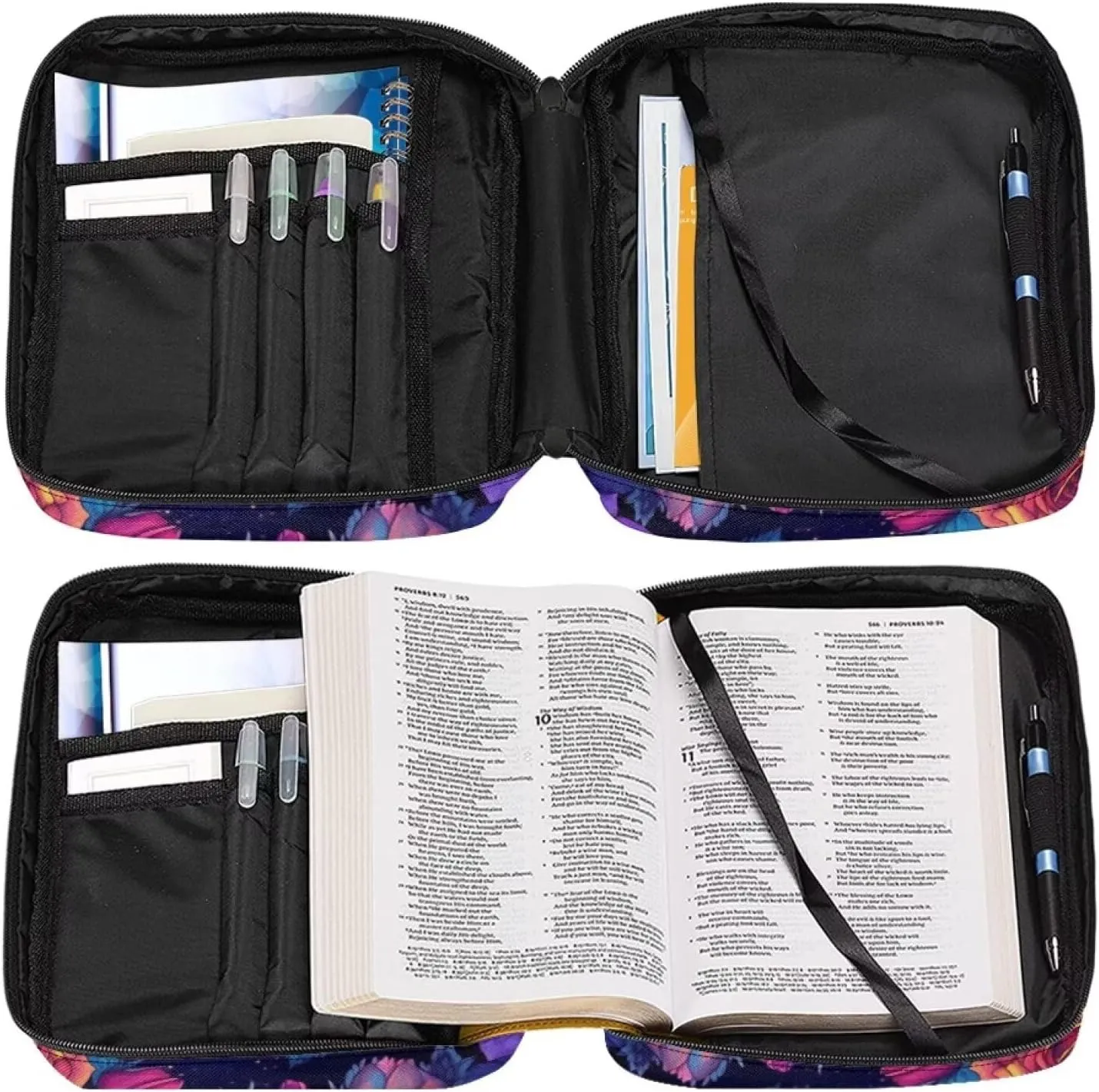 Bible Covers for Women, Bible Bag, Bible Covers for Girls, Bible Carrying Case for Women, Bible Holder Case