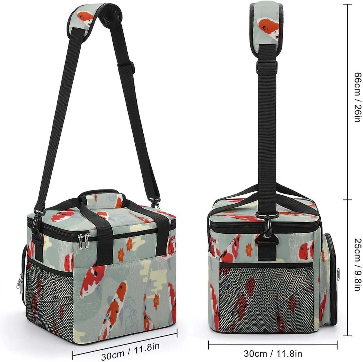 Bloody Red Halloween 22.5L Waterproof Soft Cooler Bag Scary Horror Season Insulated Lunch Box for Camping Fishing Beach Road Trips