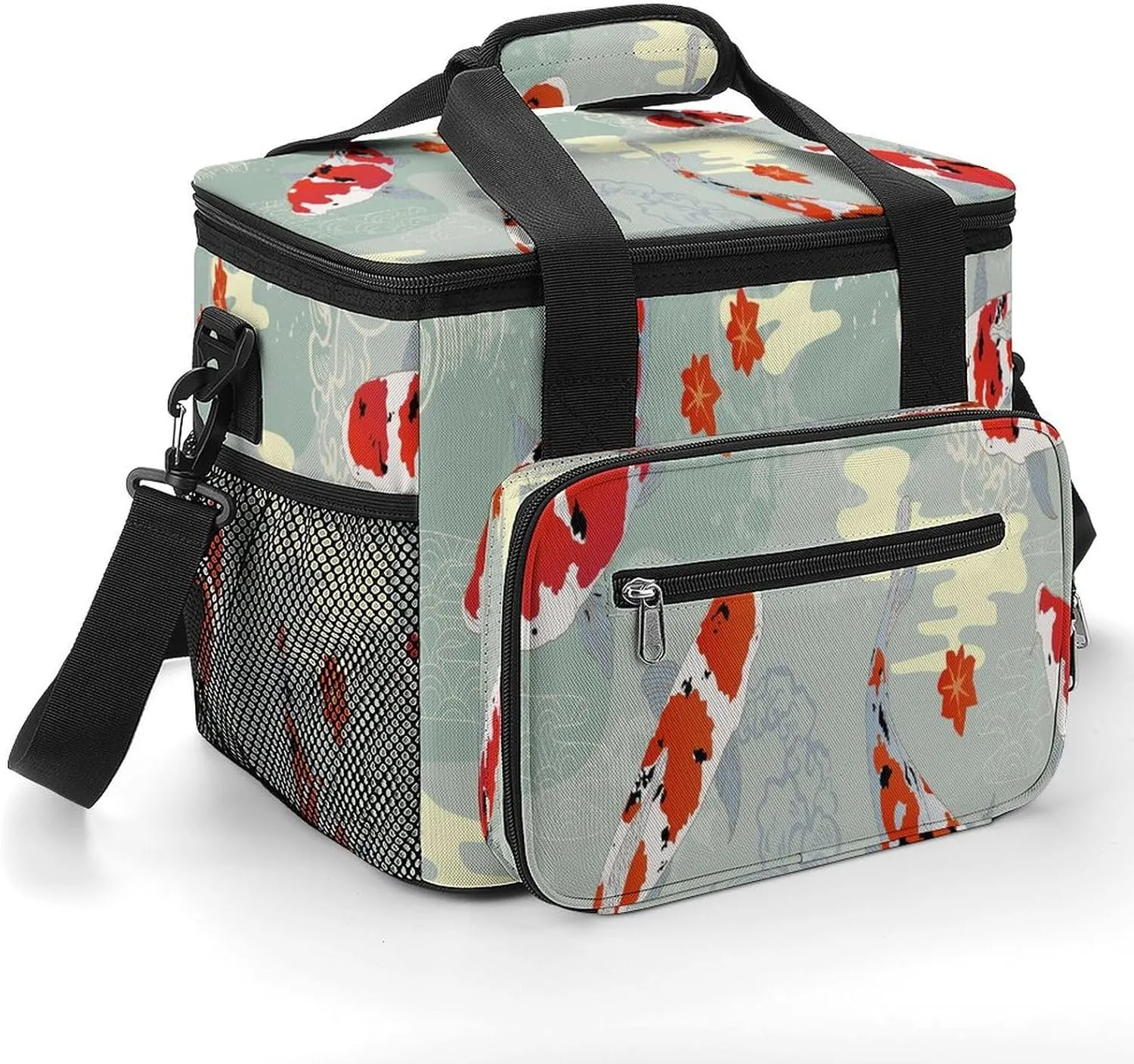 Bloody Red Halloween 22.5L Waterproof Soft Cooler Bag Scary Horror Season Insulated Lunch Box for Camping Fishing Beach Road Trips