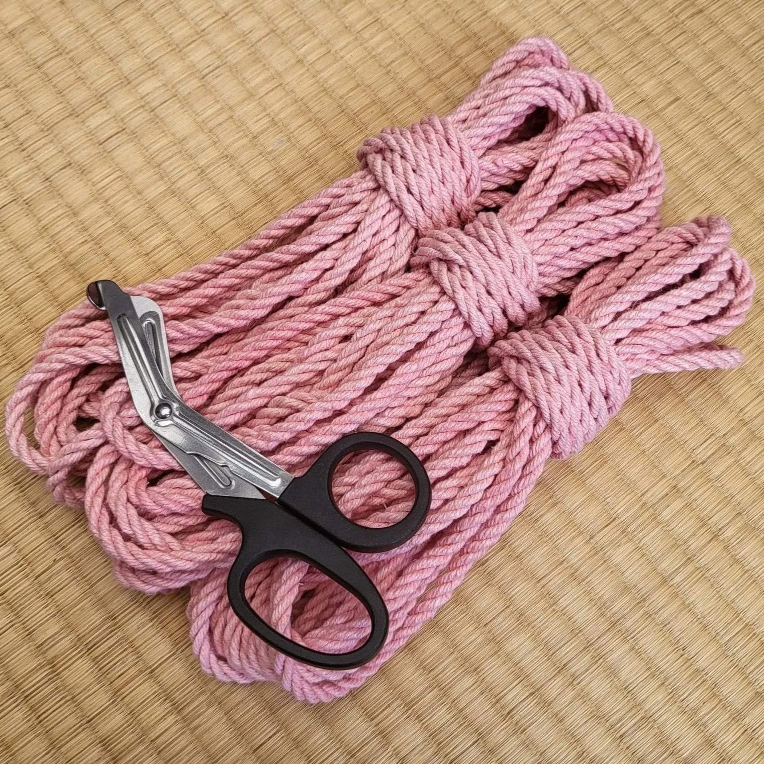 Blushing Pink Hemp Shibari Bondage Rope