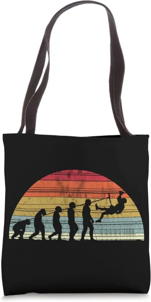 Boulders Evolution - Evolution Of Man Climbers Tote Bag