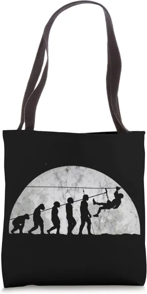 Boulders Evolution - Evolution Of Man Climbers Tote Bag