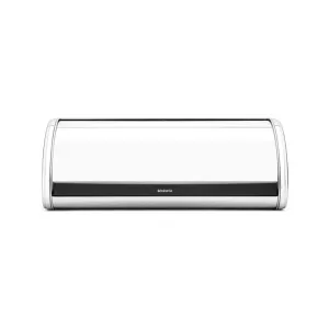 Brabantia Bread Bin Roll Top - Brilliant Steel