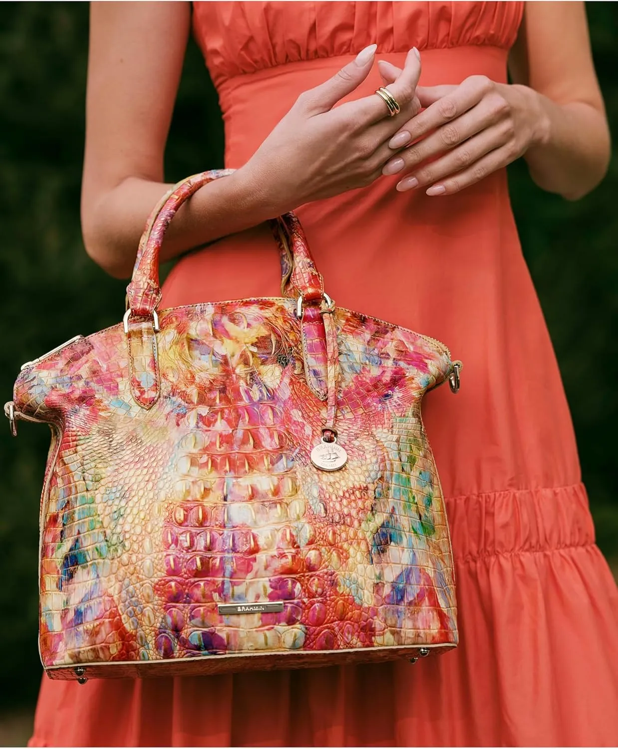 BRAHMIN Large Duxbury Satchel