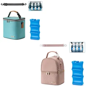 Breastmilk Cooler Bag with Ice Pack