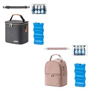 Breastmilk Cooler Bag with Ice Pack