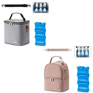 Breastmilk Cooler Bag with Ice Pack