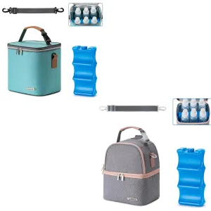 Breastmilk Cooler Bag with Ice Pack