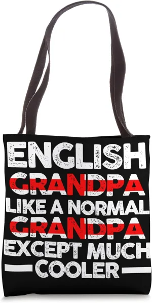 British Grandpa England UK United Kingdom Tote Bag