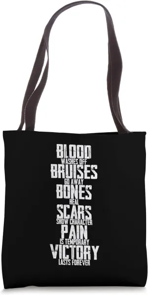 Bull Riding For Men Texas Ranch Cowboy Western Victory Tote Bag