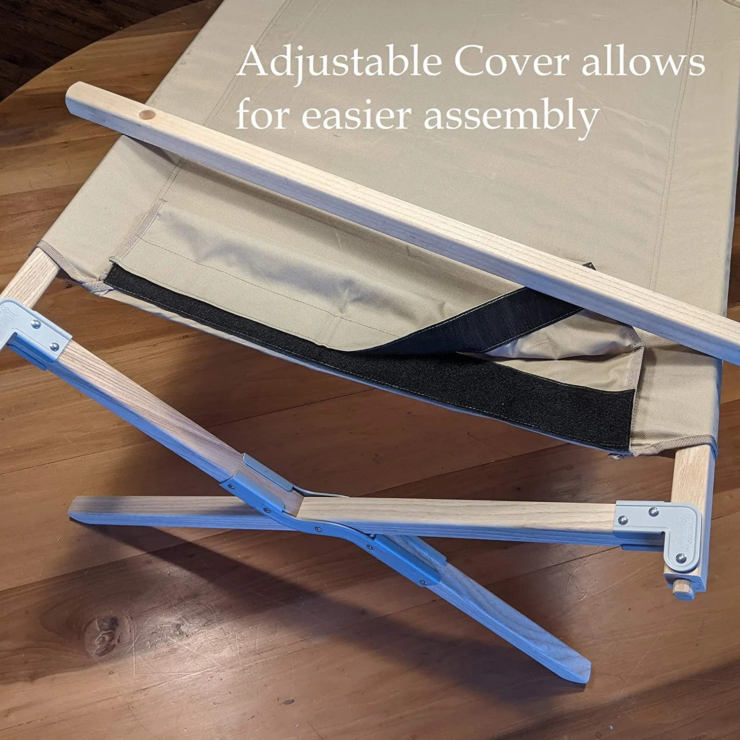 Byer of Maine - Maine Heritage Cot - Wood Cot - Heavy Duty Camp Cot - 84"L x 31"W x 18"H