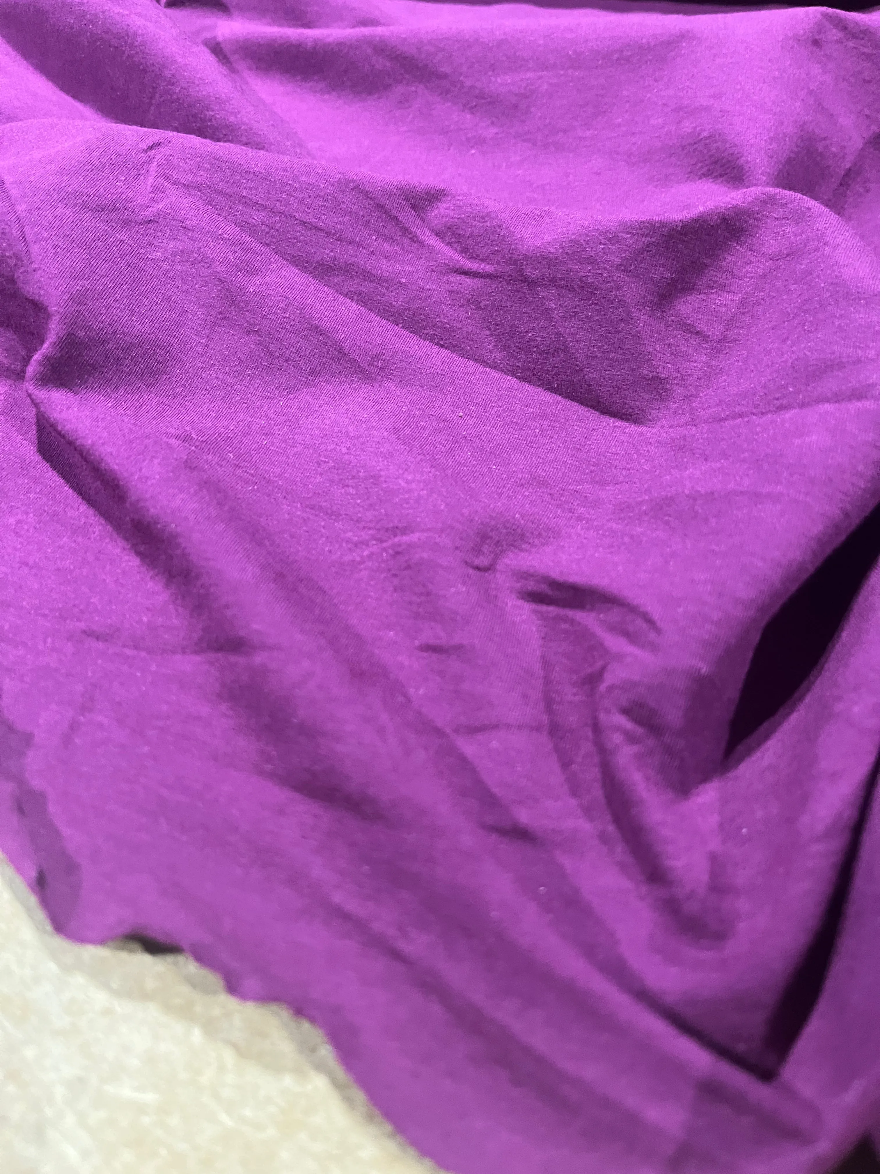 C01 Jersey Cotton elasthane Plum