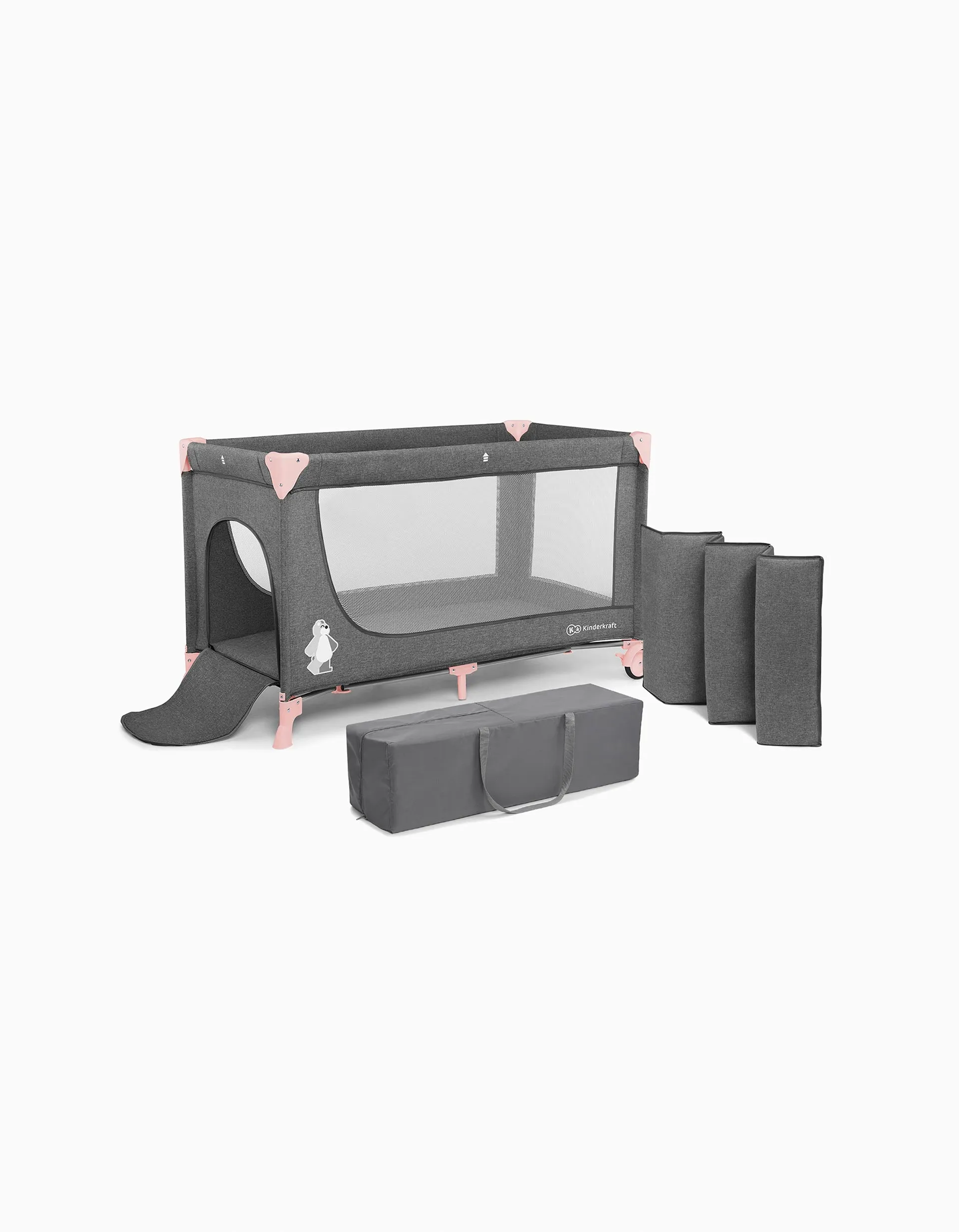 Cama de Viagem Kinderkraft Joy, Pink