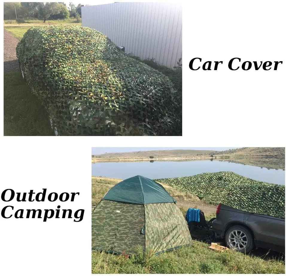 Camo Netting Camouflage Netting Mesh 10X20 20X20 Light Weight Burlap Hunting Blind Net for Hunting Party Decorations Deer Stand Window Screen Sunshade Car Cover Camping Shooting