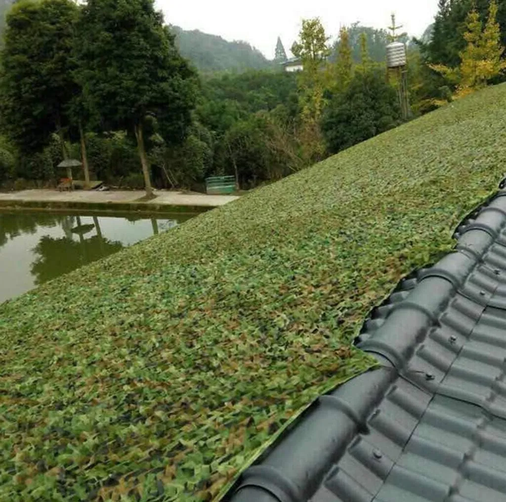 Camouflage Netting Woodland Army Mesh Nets UV Resistant Shade Camo Net for Camping Military Hunting Shooting Sunscreen Nets